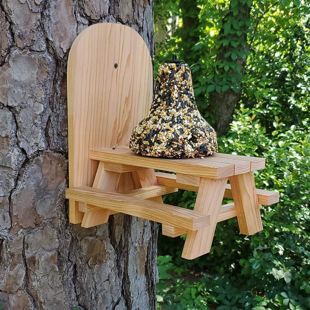 Squirrel Picnic Table Etsy