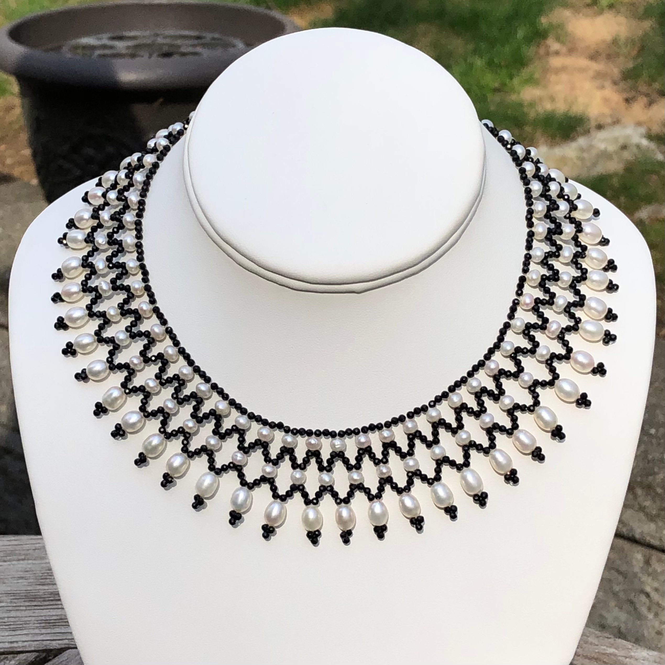 Pearl RBG Dissent Collar RBG Necklace 