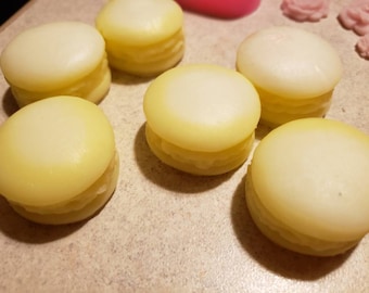 Scatola assortita fatta a mano profumata per prodotti da forno e dessert di cera di soia che si scioglie in piccoli lotti