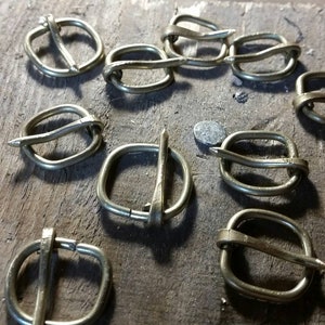 Brass belt buckles, Vikings style, craft supply, accessory