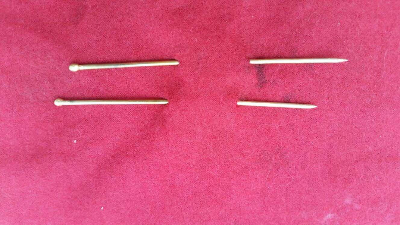 2pcs Viking Needles Style NR. 3 Brass Pin for Sewing Craft Etsy