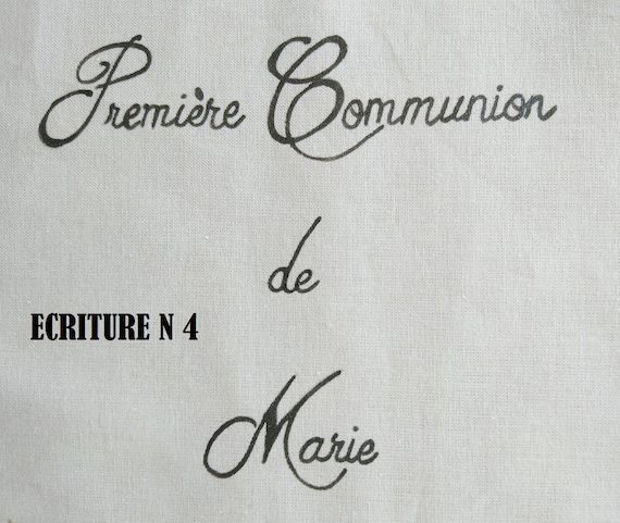 enfant adulte Echarpe de Premi/ère Communion personnalisable peinte /à la main pour b/éb/é