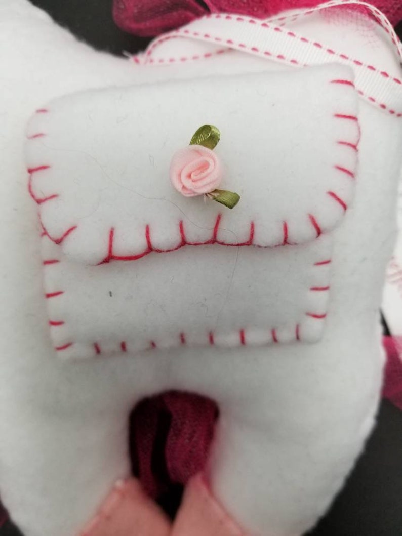 Pink, Ballerina Princess Tooth Fairy Pillow Doll