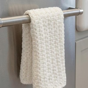 Crochet Dishcloth Pattern | Beginner Star Stitch Washcloth (PDF Download)