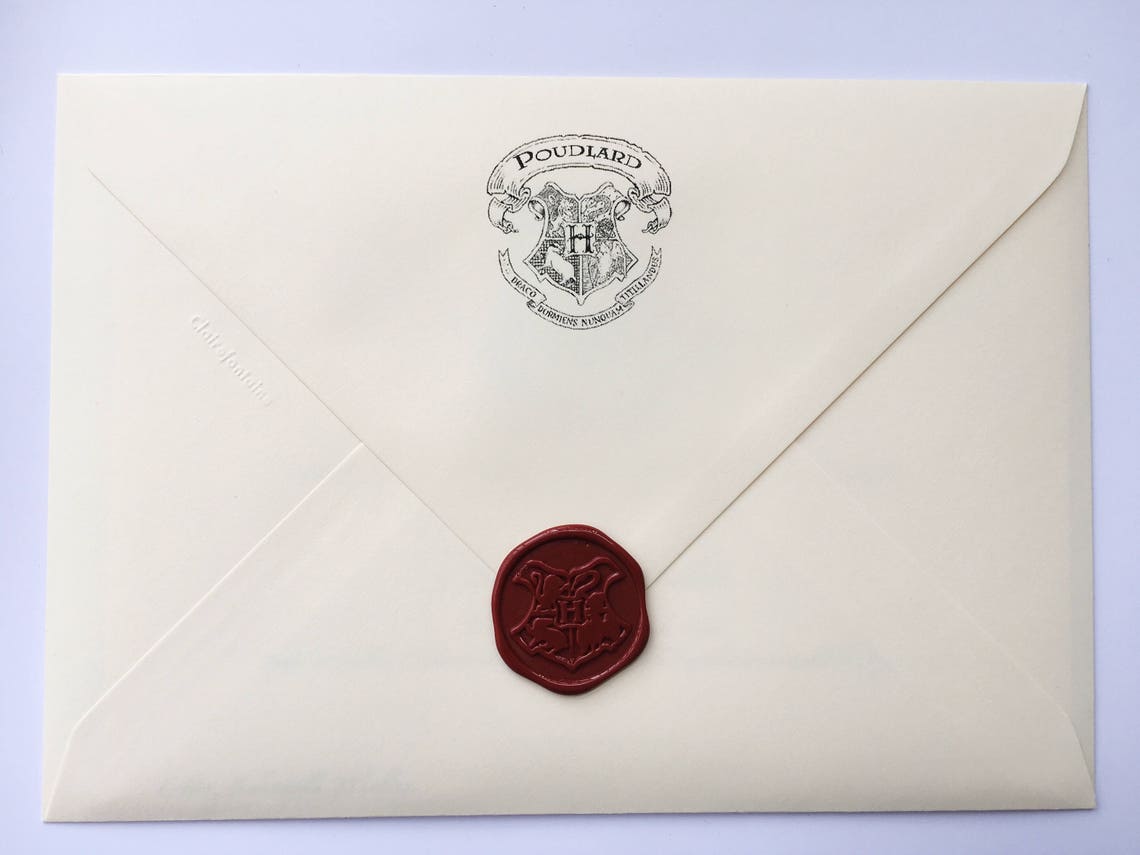 MAXI PACK Lettre d'admission personnalisée à Poudlard - Etsy France