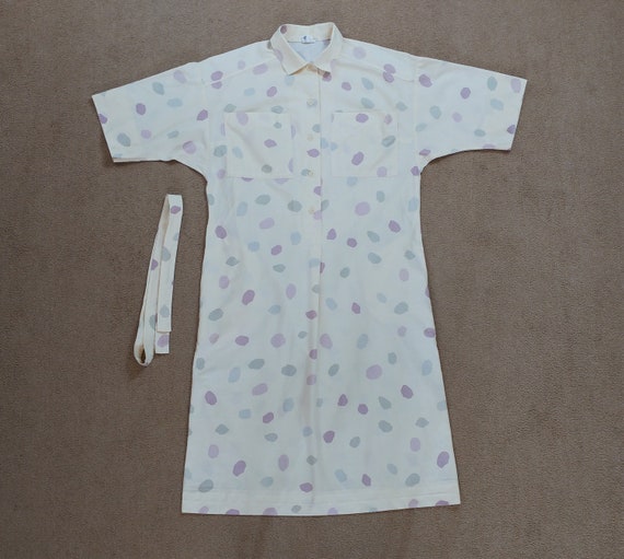 Vintage Marimekko 1980s Samba Shirt Dress