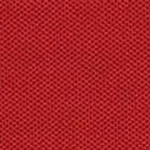 Könnte beinhalten: Nahaufnahme eines roten, strukturierten Stoffes. Der Stoff hat ein gewebtes Muster, das ein gitterartiges Aussehen erzeugt. Die Farbe ist ein leuchtendes, einfarbiges Rot, ohne weitere sichtbare Elemente.