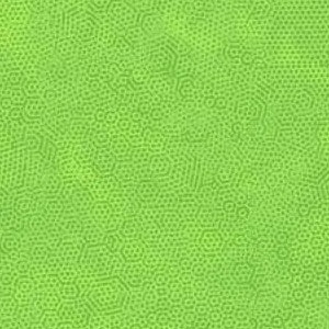 Patchwork fabric, 100% cotton, Makower, lime green color, basic, tone on tone, semi-plain REF 1867/G37