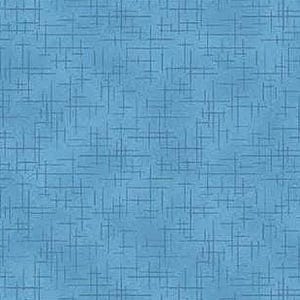 May include: A seamless pattern with a light blue backdrop and a textured look. Dark blue lines intersect to form a grid-like design, adding depth and visual interest to the fabric. The pattern is suitable for various applications.