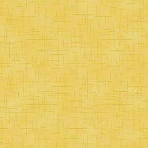 May include: A seamless pattern with a textured yellow backdrop, overlaid with a network of fine, intersecting gold lines. The design forms a subtle grid, ideal for fabric or digital backgrounds.