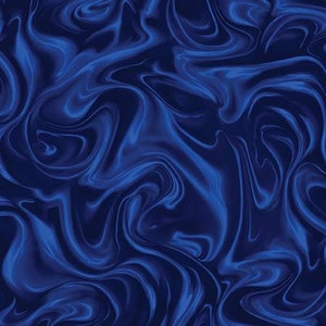 Tissu patchwork, 100% coton, coloris bleu nuit, nuancé, légèrement irisé, motif en mouvement,  REF  10962/PM