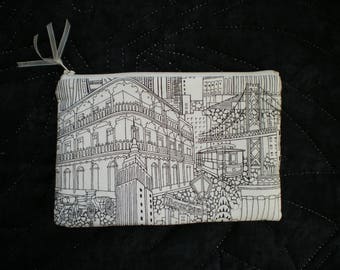 Small pouch, cosmetic case