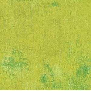 Sale coupon, patchwork fabric, Moda, lime green color, basic tone-on-tone print, 100% cotton, REF MODA303