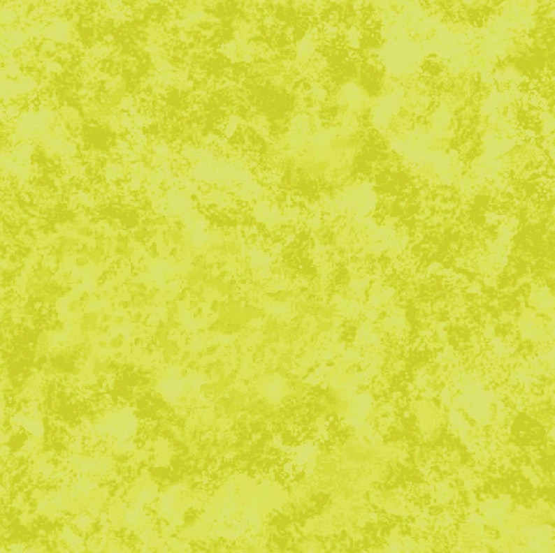 Bande 0.15 cm soldée, tissu patchwork, coloris vert jaune anisé, marbré, nuancé, ton sur ton, faux uni, 100% coton REF 60/10047AN image 1