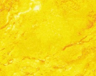 Patchwork fabric, lemon yellow color, nuanced, marbled, tone-on-tone gradient, 100% cotton, REF 43015BRIGHT