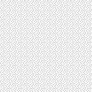 Könnte beinhalten: Ein weißer Hintergrund mit einem sich wiederholenden Muster aus kleinen schwarzen Punkten.