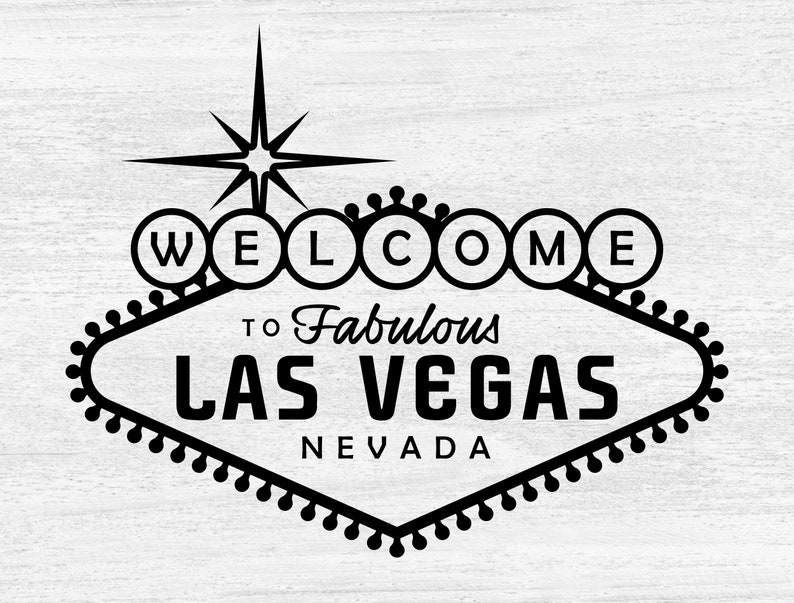 Design 001 SVG, EPS, PNG Fabulous Las Vegas Frame image 2