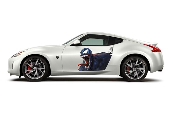 Car Body Side Vinyl Wrap Venom Full 