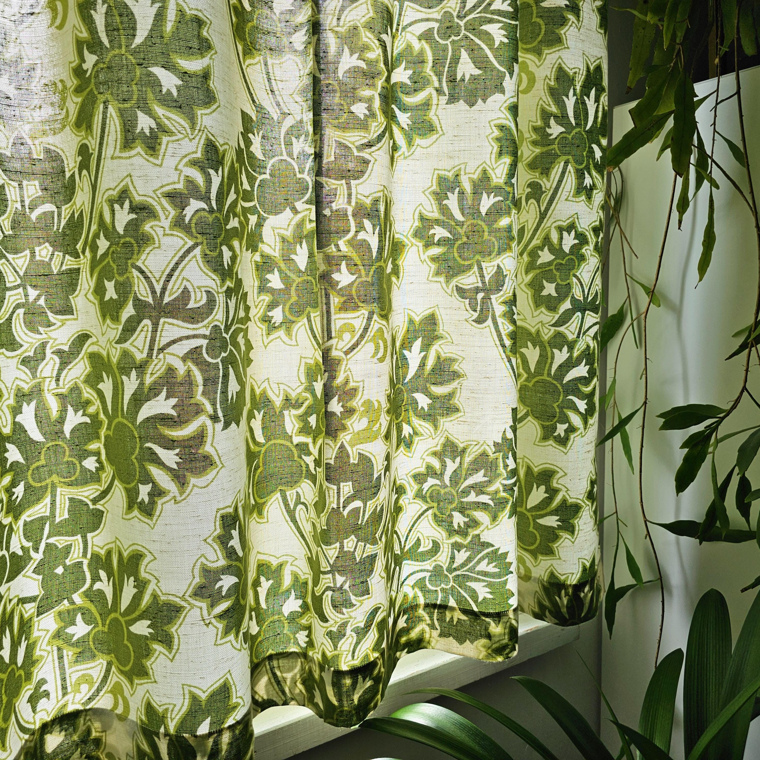 Vintage Curtains 1960s 1970s - Etsy