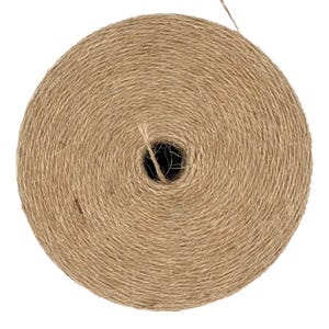 Natuurlijk jute touw 1,5 mm - 2 lagen | Milieuvriendelijke verpakking, tuinieren, knutselen, doe-het-zelfbenodigdheden