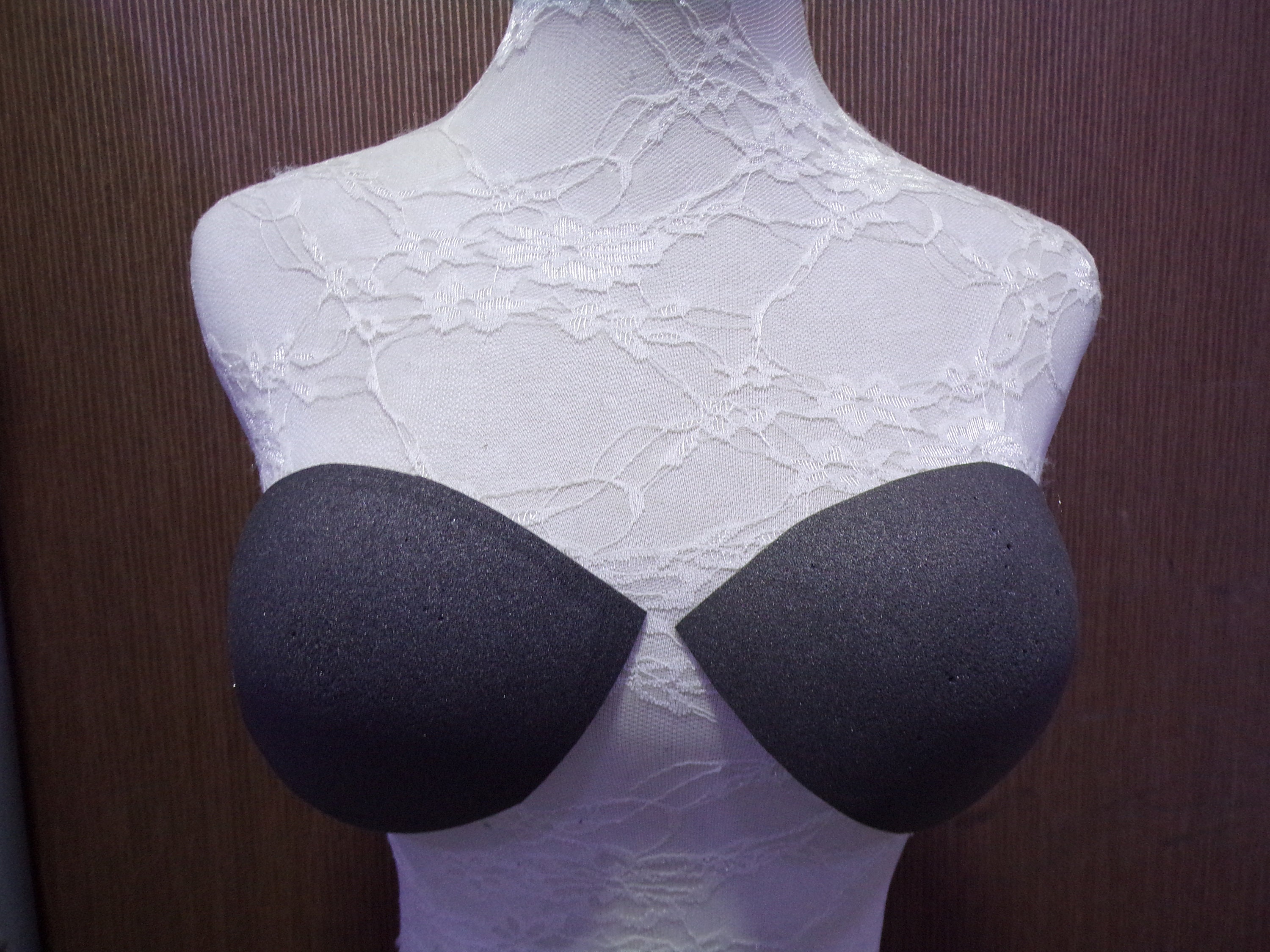 Sew-in Teardrop Bra Cups Pads Inserts - 1 pair Size Small (Cup Size A/B)  M408.05
