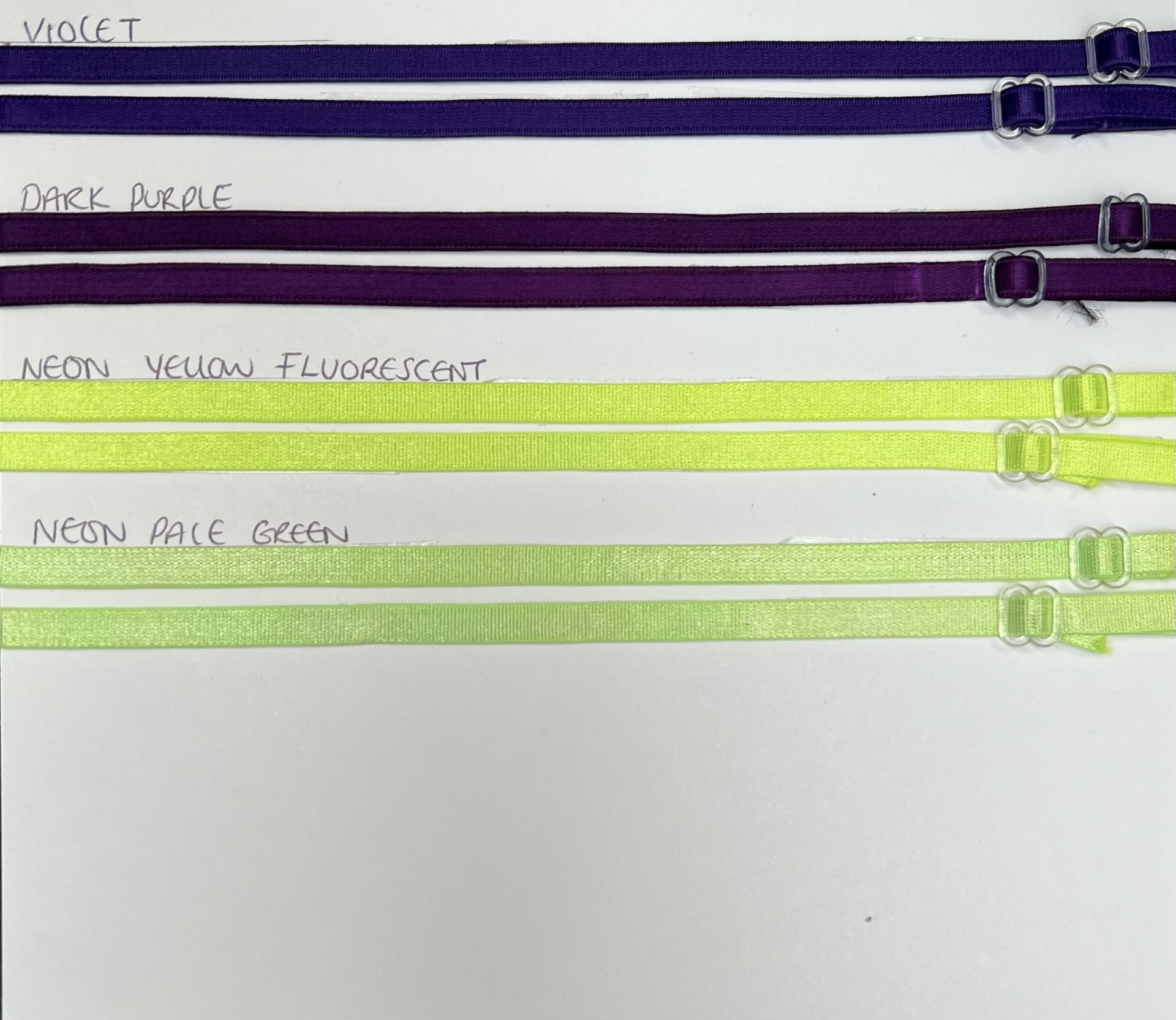 6mm, Adjustable Bra Straps, 49 Colours, Bra Straps, Straps for Lingerie ...