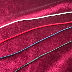 2mm Elastic Cord, Rounded Elastic, Elastic rope, Colour Elastic, shock cord, elastic straps, stretch cord, cord, 2mm cord