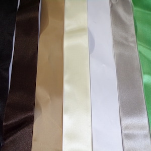 38mm Doppelseitiges Satinband, Satinband 13 Farben, Doppelseitiges Satinband, Nylonband