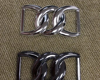 buckles, buckle, silver buckle, gunmetal buckle