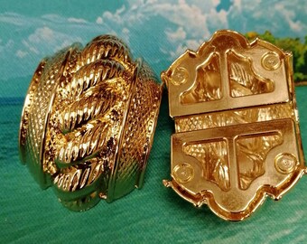 Hebillas de metal dorado, hebillas, hebillas para trajes de baño, hebillas de hardware, hebilla