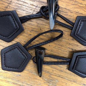 Knitwear Buckle with Straps, Duffle Coat Sets, Half belt, Coat Buckle, half belt, buckle, kilt strap, replacement coat buckle
