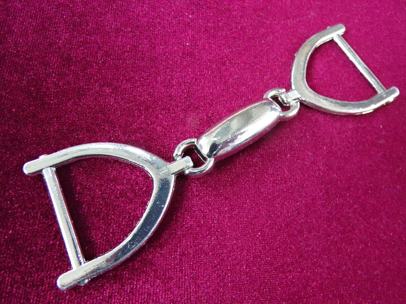 Metallic Loop Buckle Beautiful Gold / Silver, Metal Buckle, Shoe Buckle for Clothing or ...