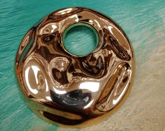 Vintage Motion East Textured Belt Gold Buckle Bead-like  display picture 1