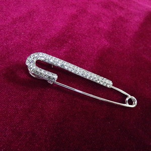 Silver Brooch - Safety Pin