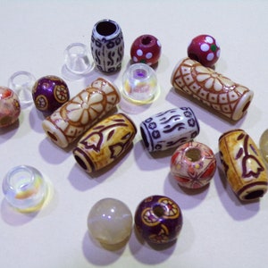 Hochwertige Acrylperlen, runde Perlen, mehrfarbige Perlen für Schmuck, Makramee, Schnüre, Kunsthandwerk