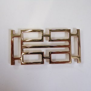 Gold tone Metal Buckle, 5*10cm Belt Buckle, Sewing buckle, Craft Metal buckle, Couture buckle, Swimwear, Dancewear