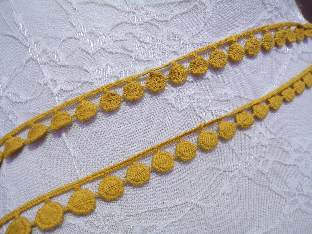 20mm Decorative Trim, Embroider Lace Trim, Sewing Ribbon for Craft