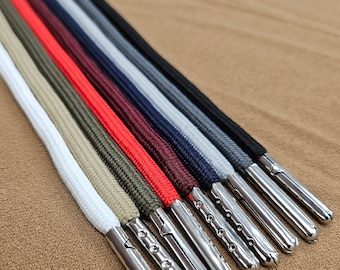 Draw strings, Hoodie drawstrings, Jogger draw strings, hoody cord, string, replacement jogger cord, polyester cord, metal hoody cord, 10 col