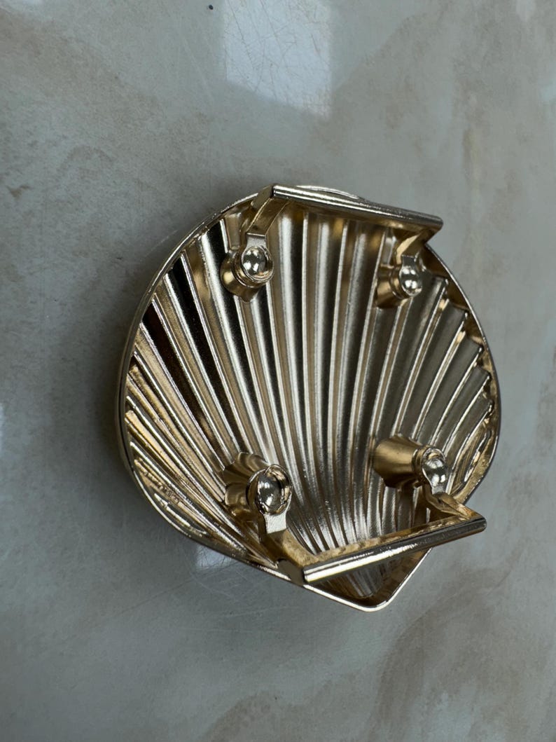 Shell Buckle, Buckles, Swimwear Buckles, Gold Buckles, Shell - Etsy