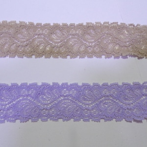 3cm lace, Stretch Lace Trim, 2 colours, nylon stretch lace, lace, lingerie lace, underwear lace, fashion lace