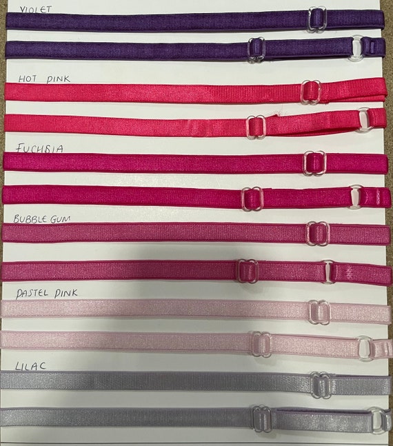 10mm Bra Straps 1cm Bra Straps Bra Strap Bra Straps Replacement Bra Straps 40 Colours Straps Bra Making Etsy Canada