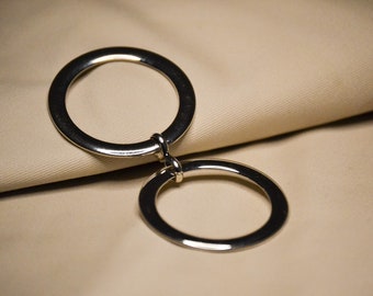 Double O-Rings, Fashion Accessories, O-Rings, Bag Accessories, Bikini Accessories, Metal O-Rings, Metal Rings, Swimwear Rings