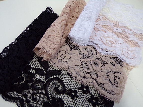 Encaje elástico para ropa interior sale