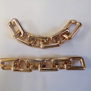 Chain Buckle, Lightweight Gold Buckle for Clothing, Shoes, Bags, Swimwear, Dancewear, Sewing, buckle, chain. Swimwear buckle, bag buckle