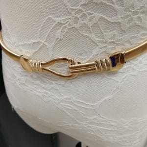 Gold Stretch Snake Belt - Etsy display picture 2