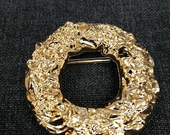 Vintage Motion East Textured Belt Gold Buckle Bead-like  display picture 2