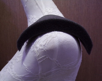 20mm, Shoulder Pads, Uncovered Foam Shoulder Pads, Grey Shoulder Pads, uncovered shoulder pads, shoulder, pads for shoulder