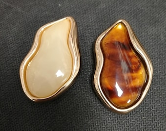 Polished slice of agate set in a brass belt buckle, 3” Vintage Cut Polished Agate Geode Slab Belt Buckle v | eBay main image 3