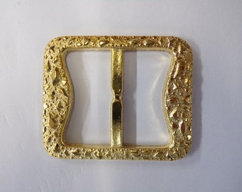 5cm bar Gold Lightweight Buckle, Belt Buckle, Bag Leather Accessories, Buckle for clothing, swimwear, dancewear, bags, crafts