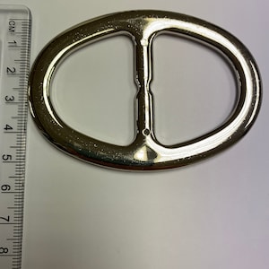 ABS Light Weight Oval Buckle Slide 35mm bar, oval buckle, plastic buckle, knitwear buckle